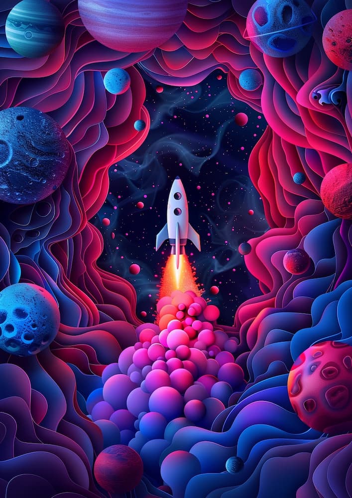 AI-generated artwork by Brain Buzz Marketing