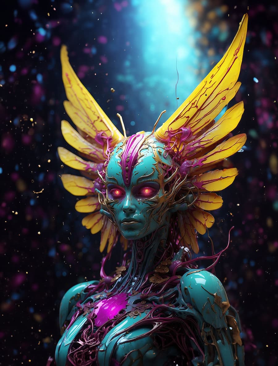 AI-generated artwork by Brain Buzz Marketing