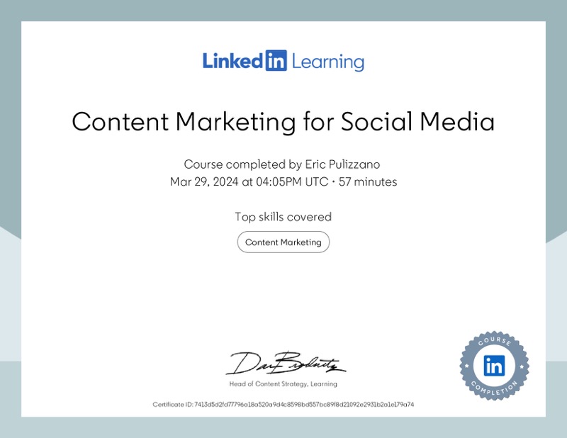 Certification