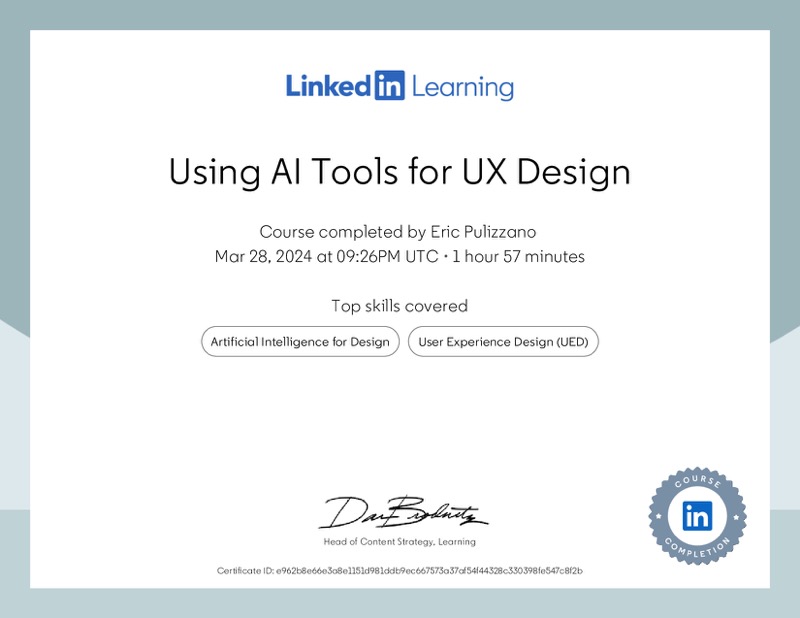 Certification