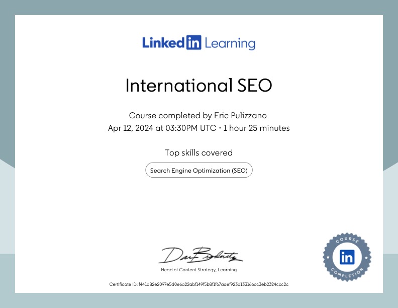 International SEO