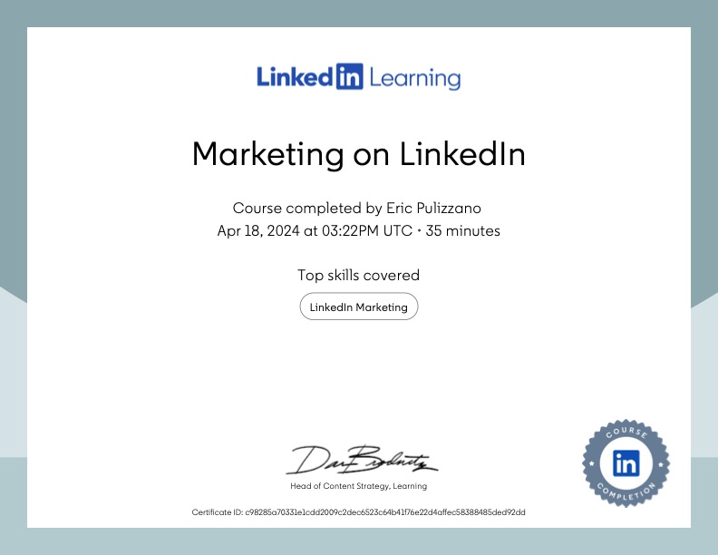 Marketing on LinkedIn