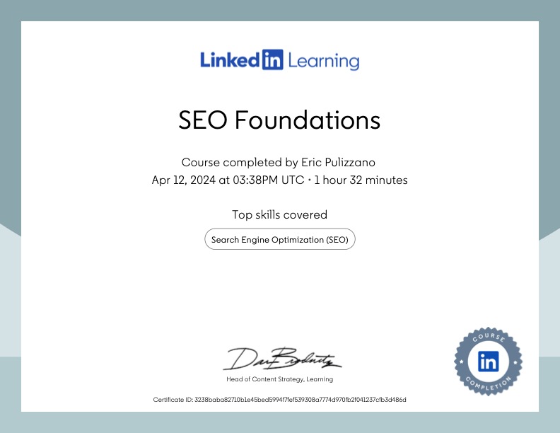 SEO Foundations
