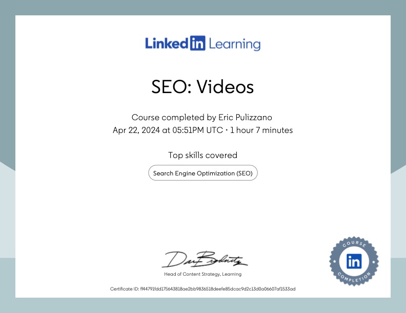 SEO Videos