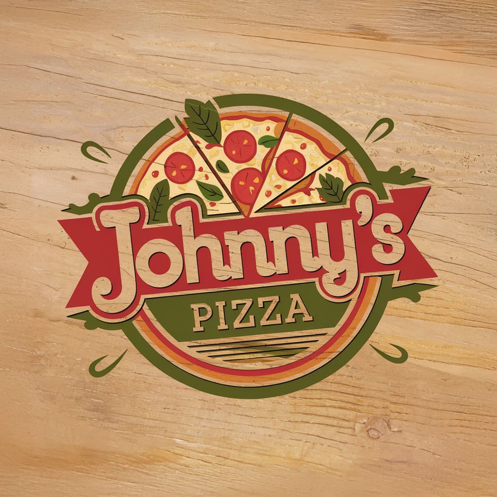 Johnnys Pizza logo