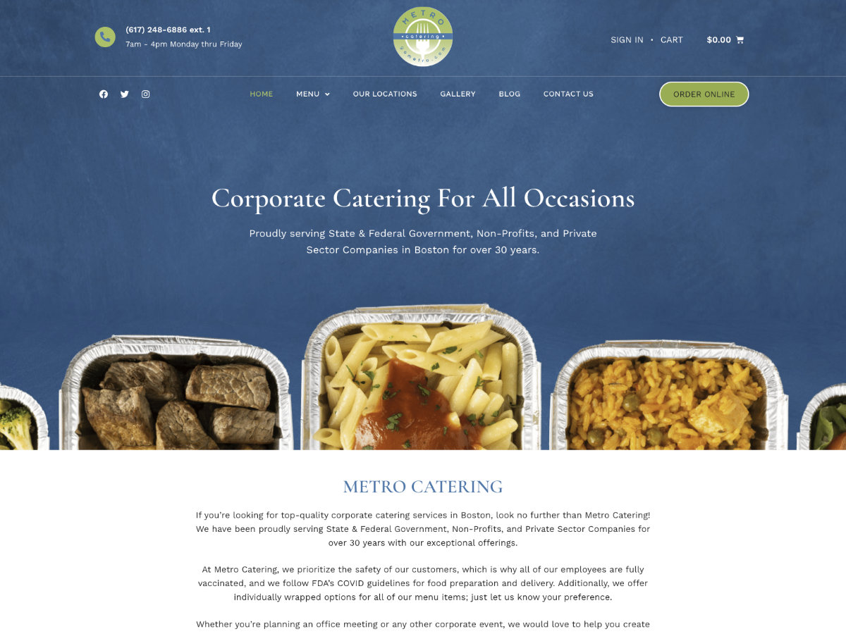 Corporate Caterer