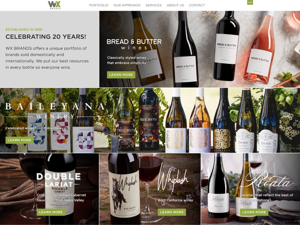 WX Brands — Wine
