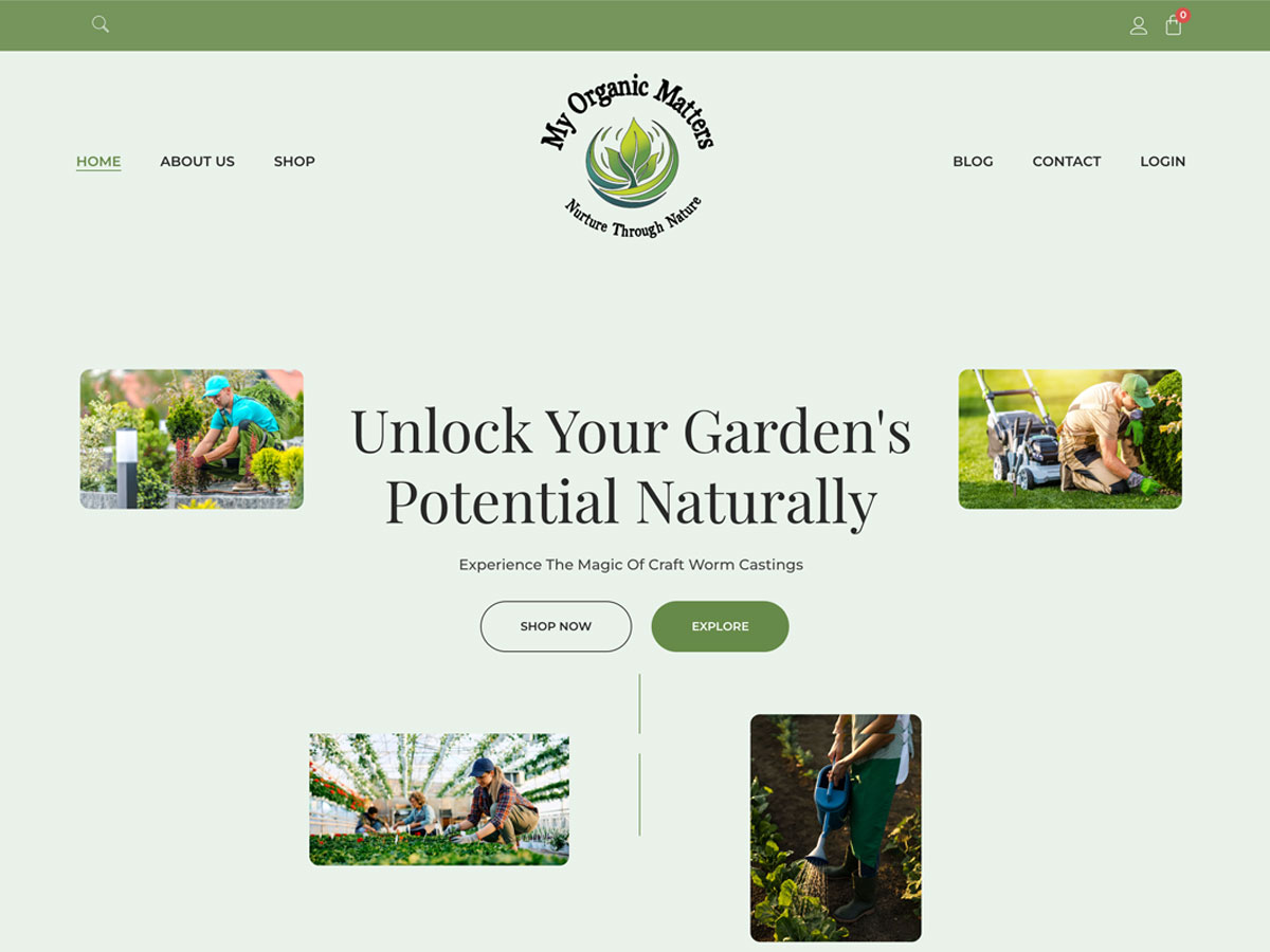 Organic Matters — Gardening