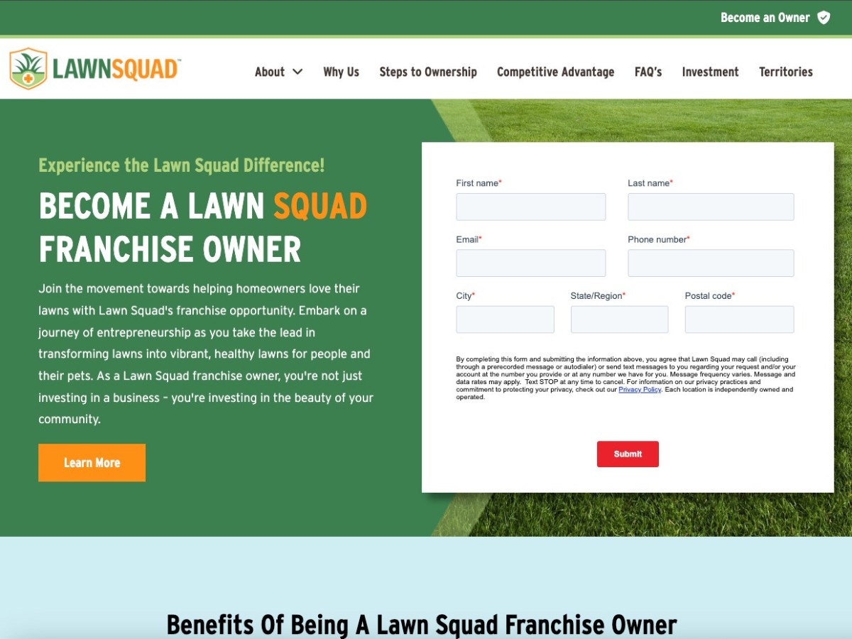 Lawn Care Franchise