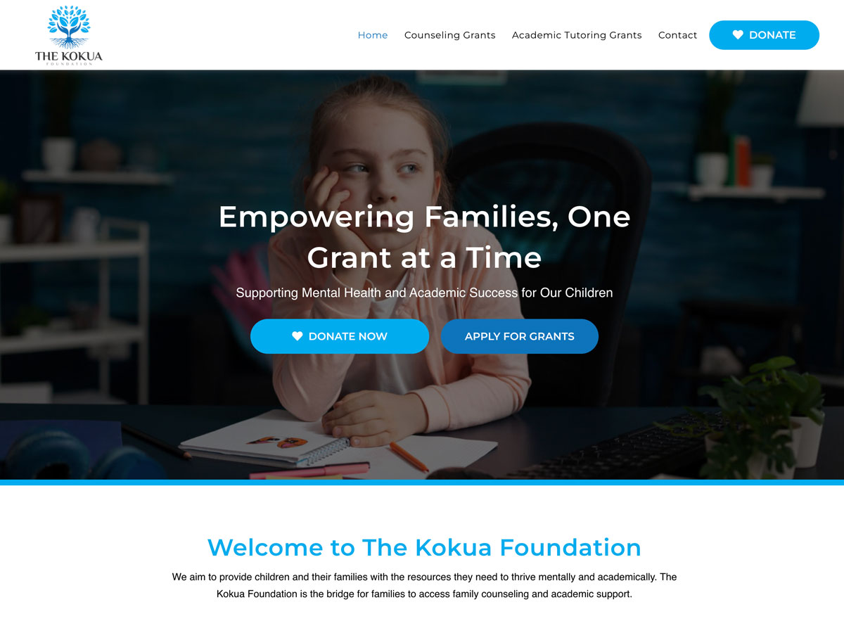 Kokua Foundation — Non Profit