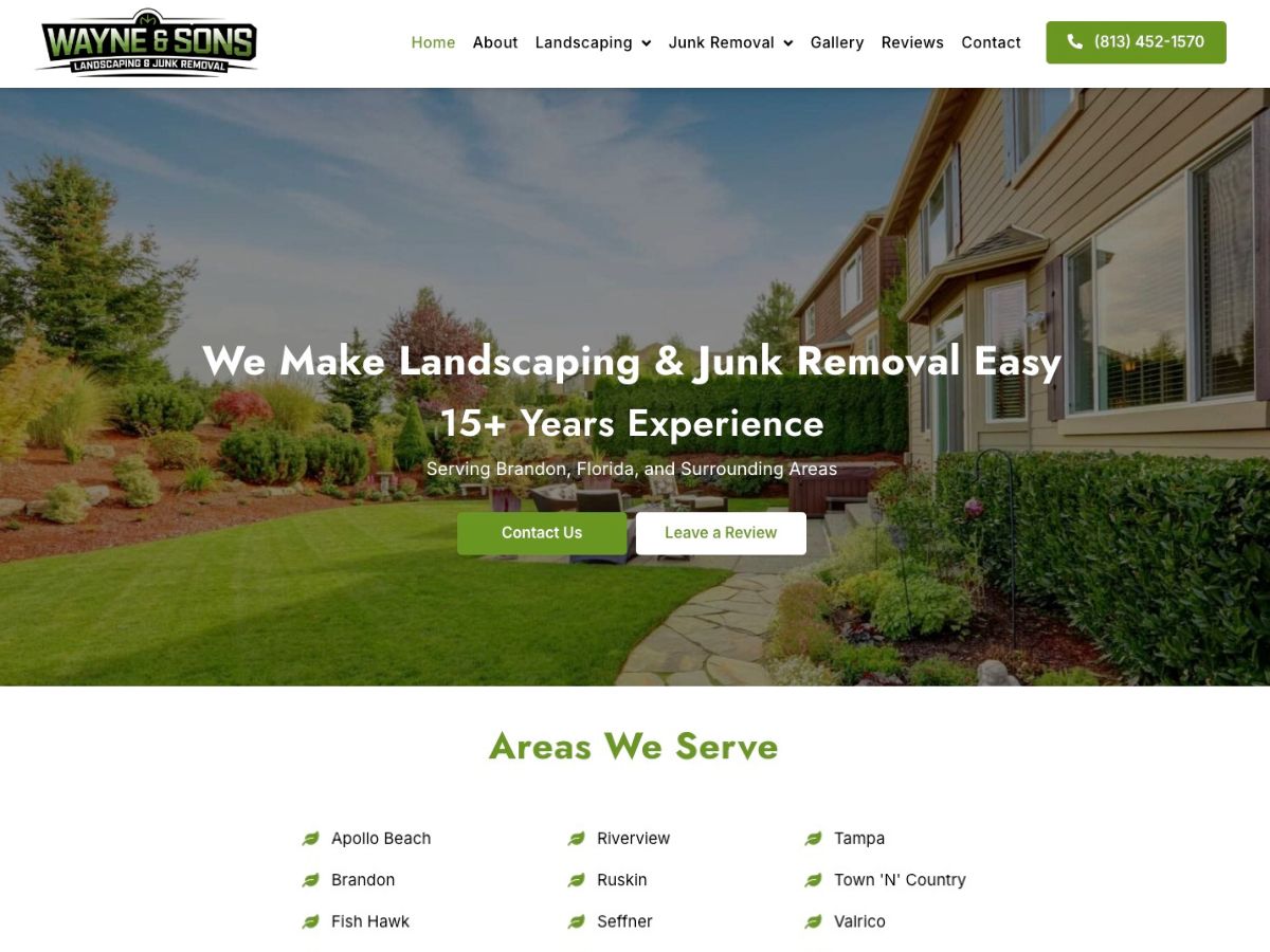 Wayne & Sons Landscaping