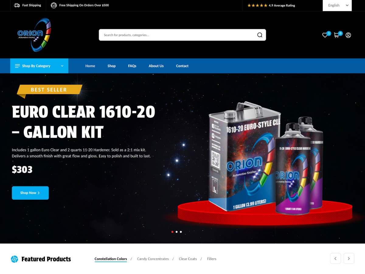 Orion Automotive — Paint