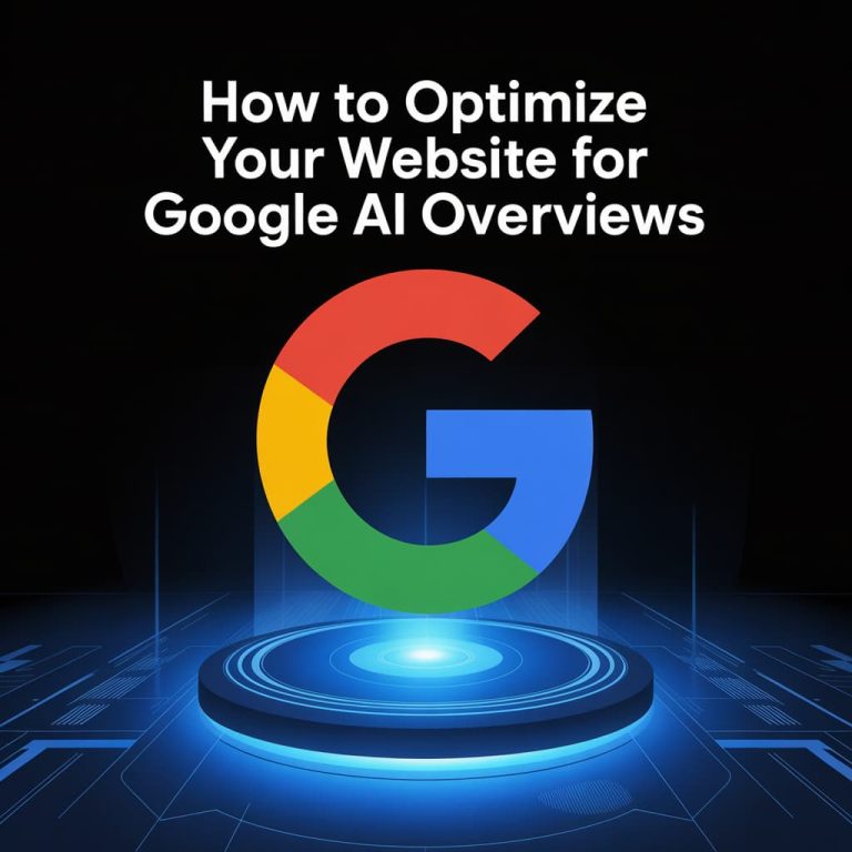 how to optimize for Google AI Overviews