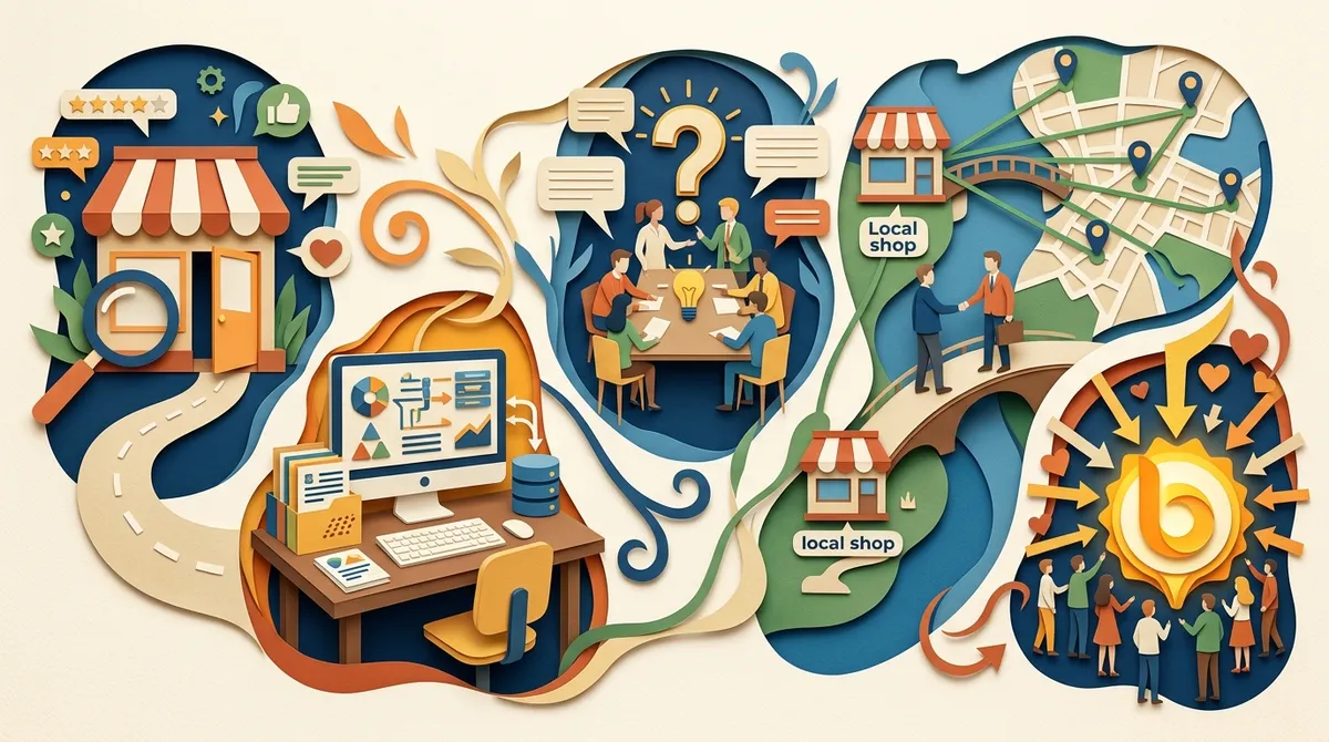 how to get your business recommended by AI search